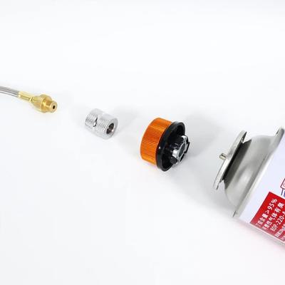 Durable Gas Tank Connection Line Manual Outdoor Burner Adapter Gas Stove Propane Refill Adapter