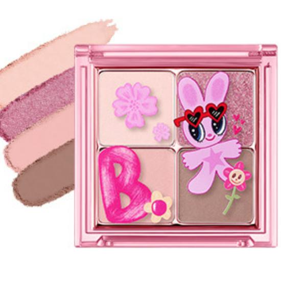 

Палетка теней для век BANILA CO Mood On [Издание в цветах мороженого] – 06 Pink Mind 7г