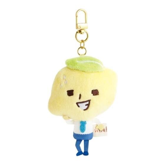 San-X Uso Detective Tomanto Freshly Harvested Hanging Stuffed Lemonade Detective MV38001 Approx. H100 x W75 x D35mm