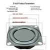 1.5", 2", 3" Bass Passive Vibration Plate & Low-Frequency Driver DIY Speaker Horn