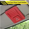 Car Sun Visor Card Holder Multifunctional For Citroen C4 C3 C5 C1 C2 Berlingo Celysee Cactus Picasso Aircross Saxo Grand