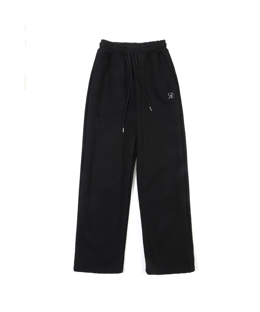 Solteuaenchokollis Sac Logo Wide Training Pants Black 4W233Y001