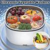 With Handle Ultrasonic Fruit Washing Machine Durable Electric Food Purifier  Fruit Cleaning