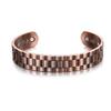 Openende Verstelbare Magneet Armband Heren Trendy Coole Persoonlijkheid Armband Mode Rasterpatroon Sieraden