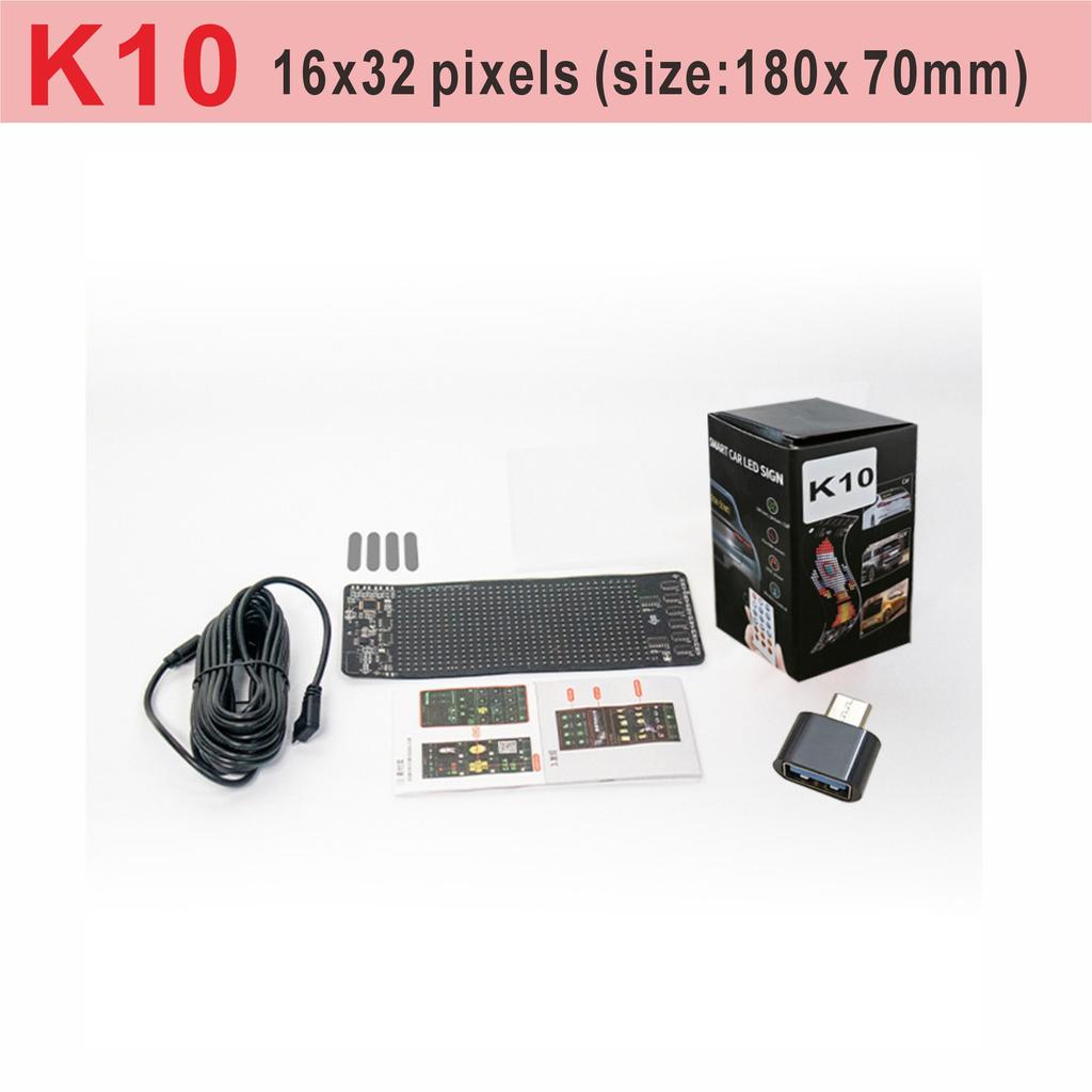 Ďáblovo oko Měkká obrazovka Přenosná nálepka na auto Flexibilní obrazovka APP Editovatelná LED flexibilní obrazovka do auta