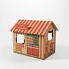 Large Cat Villa: Durable Cardboard Scratch House & Claw Sharpening Toy