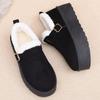 Winter New Women's Cotton Shoes Paired with Plush Thick Cotton Boots Easy To Wear Thick Sole Trendy and Beautiful Snow Boots