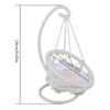 With Cushion Mini Doll Hanging Chair Hand-woven Miniature Size Toy Hammock Doll Accessories Toy Room Decoration Enamel Doll