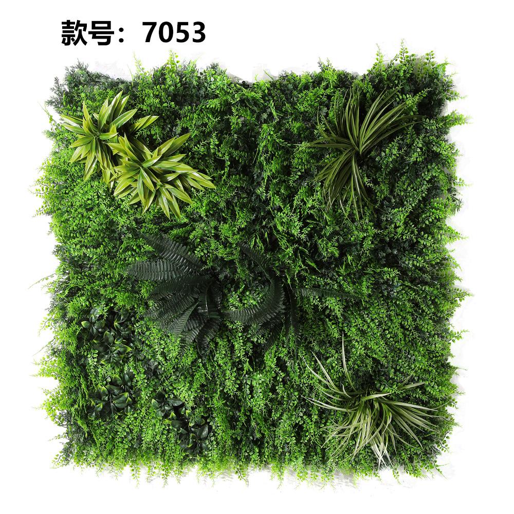 Parede de Plantas Simuladas de Alta Qualidade Decoração de Interiores Exteriores Fundo Parede de Flores de Plástico Paisagem Plantas Verdes Artificiais Falsas