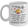 Qixi Festival Valentine's Day Christmas Gift Ceramic Coffee Mug Mug Wife