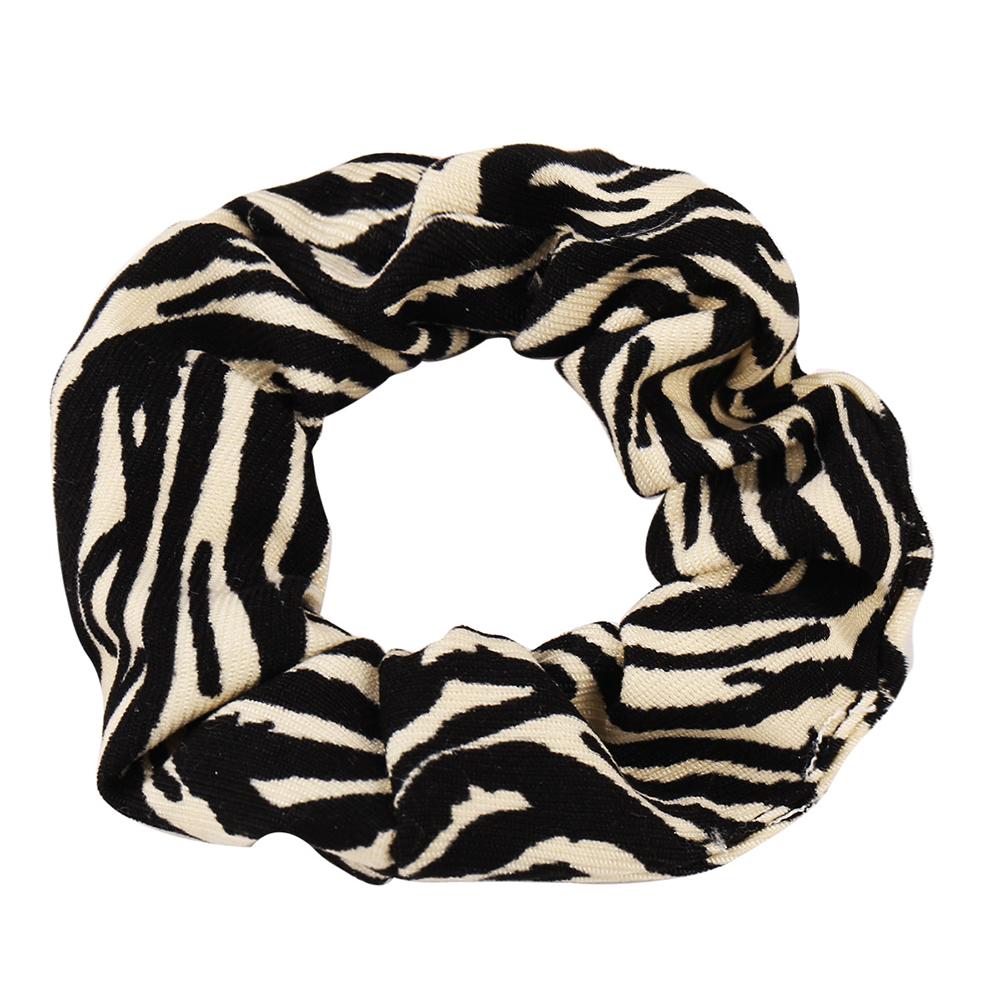 Leopard Pattern Retro Style Fabric Hair Bands All-match Hair Rope
