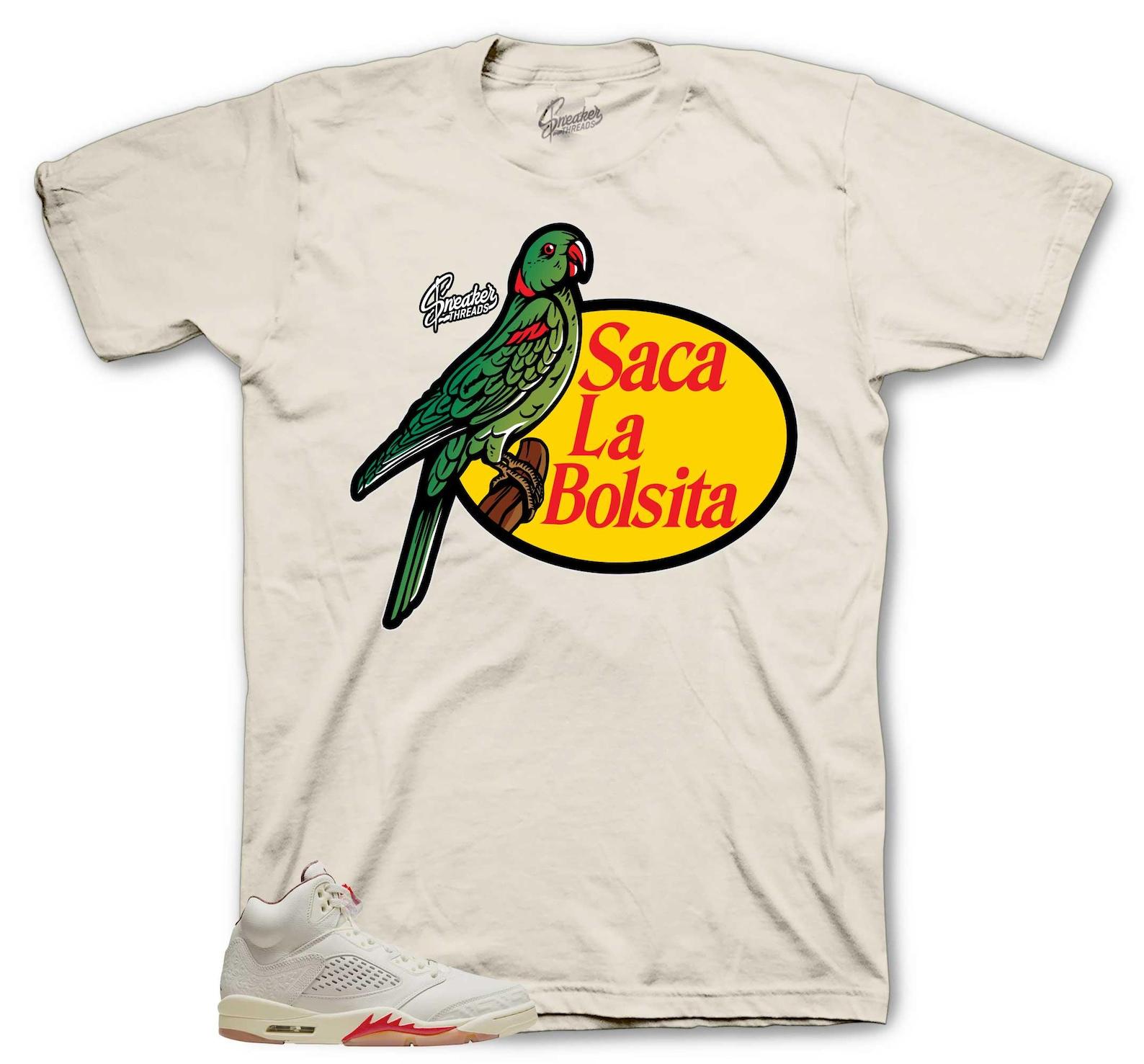 Sneaker Tees To Match Retro 5 El Grito AJ5 - La Bolsita Shirt 4XL