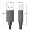 USB2.0 Printer Cable Full Copper Square Port Printer Data Cable Computer Connection Cable USB Printer Cable