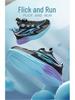 Boys' 2025 Autumn/Winter Leather Sports Shoes - Non-slip, Shock-absorbing, Fashionable Running Shoes for Medium and Large Children