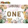Mocsicka Safari Birthday Party Photography Background  Forest Jungle Baby Shower Children Customized Photo Backdrop Banner