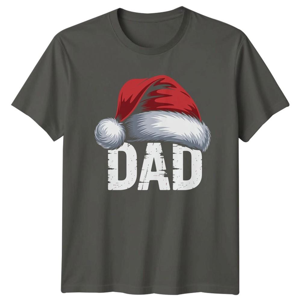 Dad Unisexs TShirt Father Christmas Christmas Gift For Him S