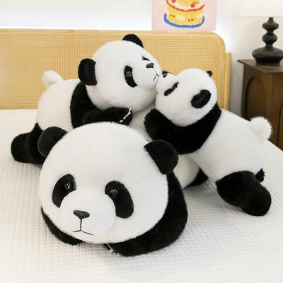 Simulierte Roter Panda Puppe Schlafkissen Mädchen Schlafkissen Niedliches Sofa Kinderkissen