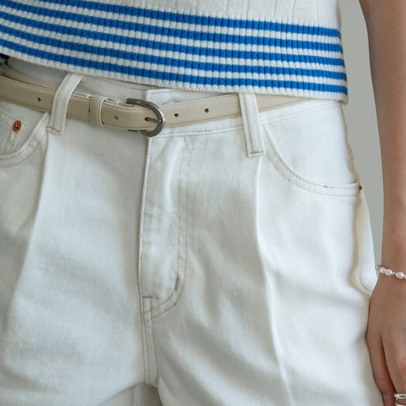 

Кожаный ремень Siyazu SIAC3013_Бежевый Beige