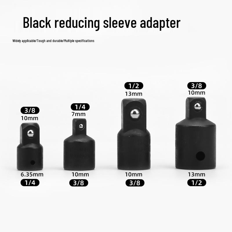 3-teiliger elektrischer Sechskant-Stecknussadapter mit Stahlkugelverbinder