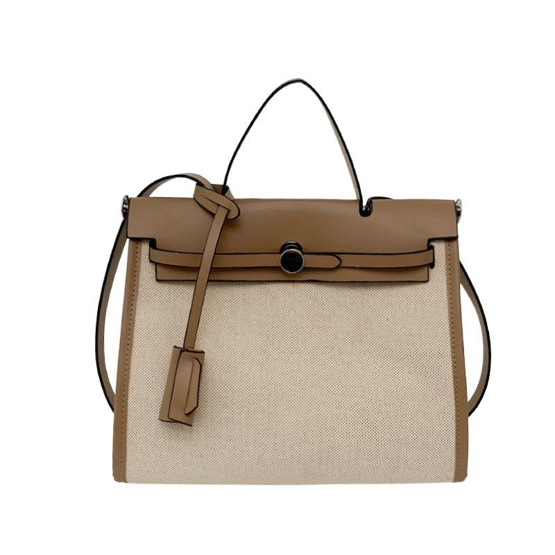 Fashion small square bag new pu tote bag retro women's bag trendy texture shoulder bag