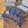 Outdoor Equipment Multi Purpose Ethnic Style Picnic Mat Floor Mat Retro Style Camping Carpet Beach Cover Carpet