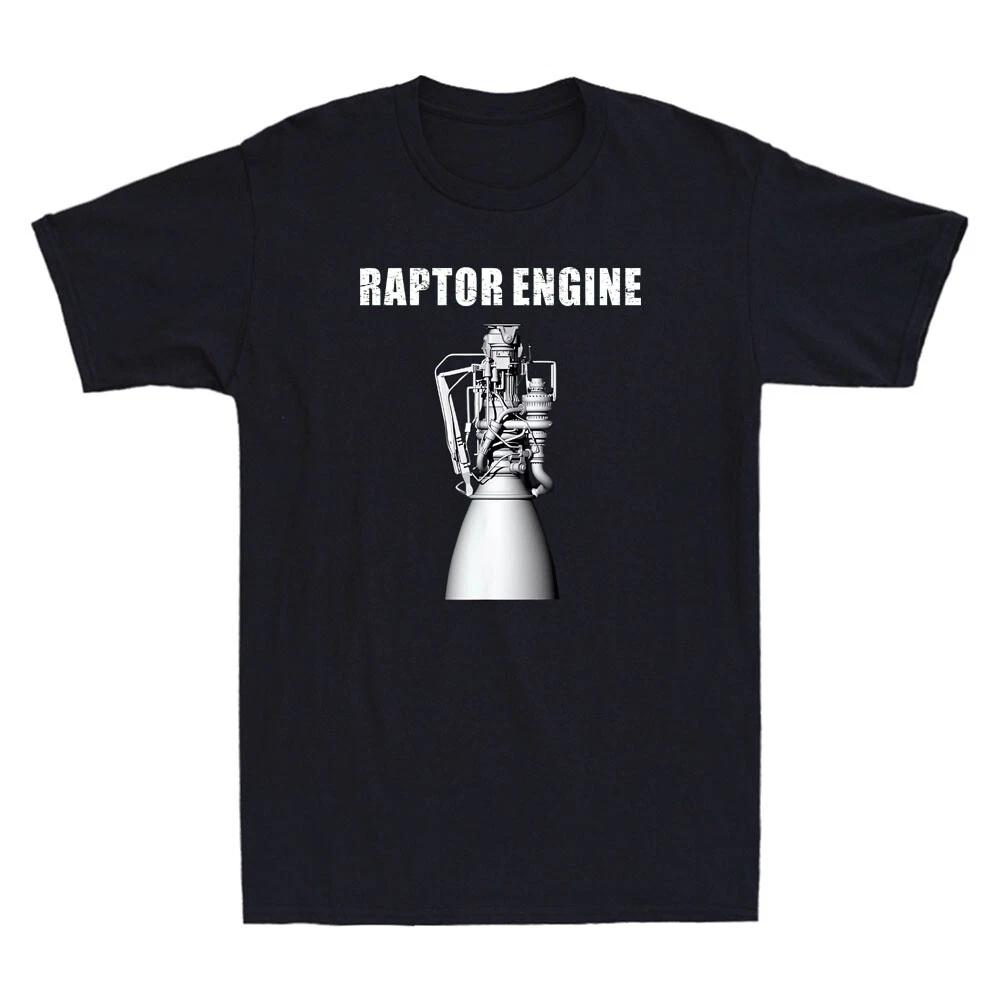 Starship Raptor Engine For Space Explorer & Rocket Scientist Retro Men s T-Shirt XXXXL