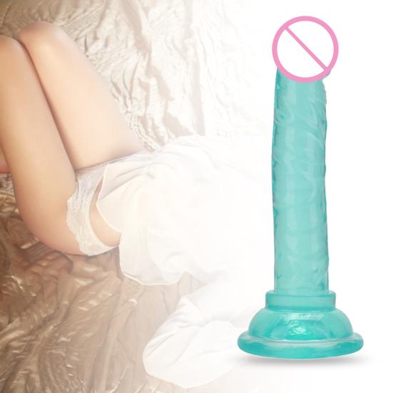 Dildo Anal Masturbator Realistic Lightweight Sturdy Suction Cup Penis Thrusting Pleasure Wand for Women Gay