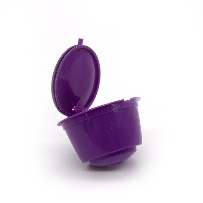 Coffee Capsule Filter: Refillable Stainless Steel & Plastic Duoqukusi Cup