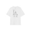 New MLB Los Angeles Dodgers T Shirts Unisex Ivory 3ATSX0543-07IVS