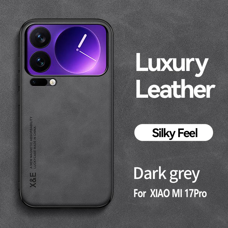 Shockproof Case for Xiaomi Mi 17 Pro Max Protective Cover Magnetic Car Holder Phone Coque Fundas Capa For Mi 17 Pro 17