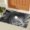 3D Optical Illusion Crack Vortex Deep Hole Carpet Decor Floor Mat Bedroom Leisure Area Carpets Sofa Soft Bedside Non-slip Rugs