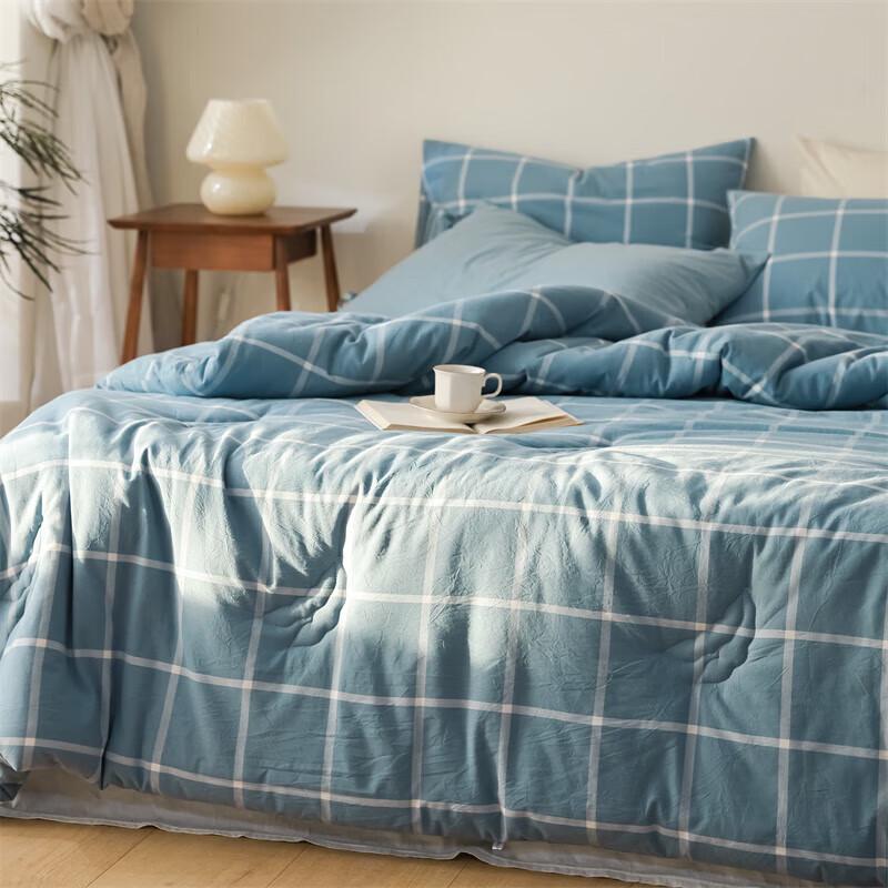 Washed Cotton Soy Fiber All-Season Duvet