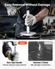 Bearing Press Kit, 7 Pcs, Bearing Race and Seal Driver Set with 5 Bushings, Handle Shaft and Extension Rod, Bushing Driver Tool Set, Heavy Duty