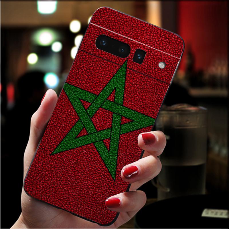 

Morocco Flag Phone Case For Google Pixel 10 9 Pro XL 9A 8 7 6 Pro Pixel 8A 7A 6A Pixel 8 7 6 5 Google Pixel 8a