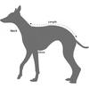 Italian Greyhound Clothes, Warm Sweater for Whippets, Dog Onesie, Two-Legged Turtleneck Warm Sweater for Small Medium Dogs (Small, Grey)
