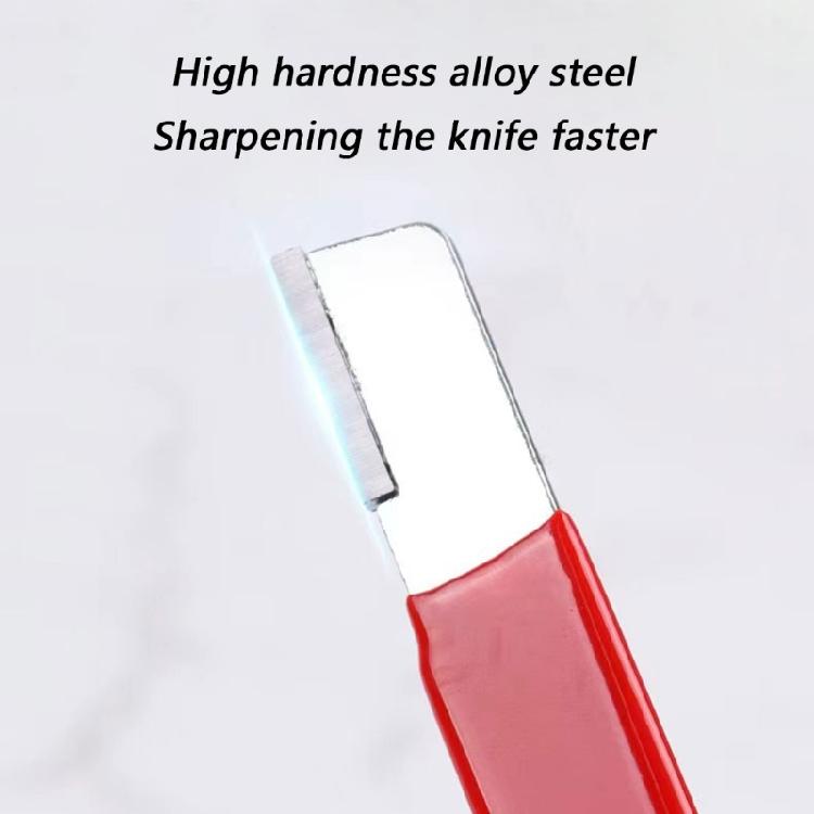 5 Piece Handheld Garden Tool Sharpener for Sharpening Pruning Shears, Scissors, Quickly Restores Blade Sharpnesses, Pocket Blade Sharpening Tool