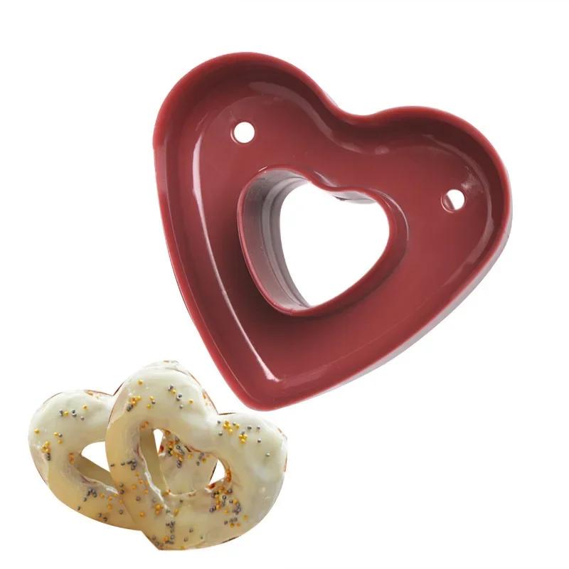 Non-toxic Handmade Sweet Food Bakeware Baking Dish Cookie Cake Tools, 1pc DIY Donut Mold Dessert Fondant Cakes Mold