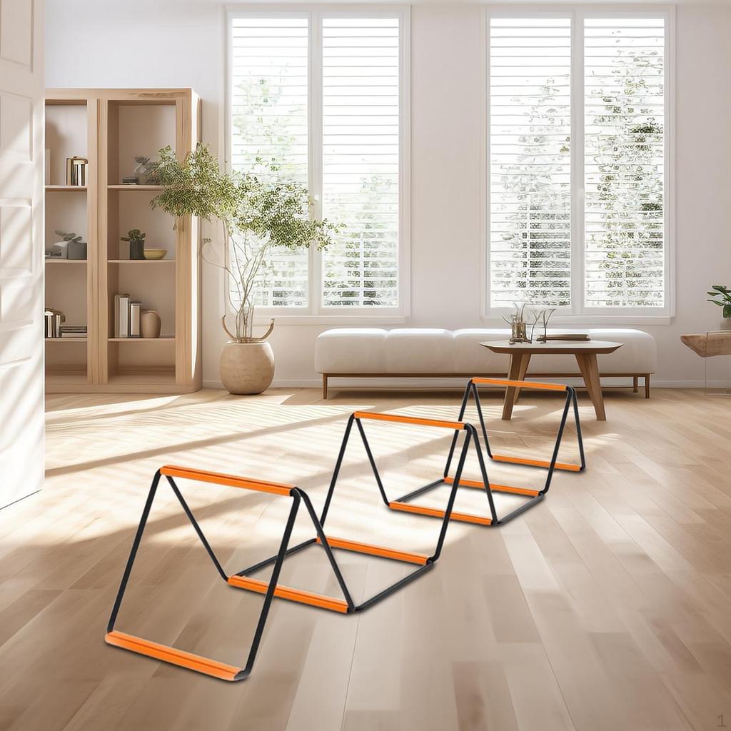 Football Agility Ladder, Speed Ladder Multipurpose Jumping Obstacles Rugby Workout Folding Stairs