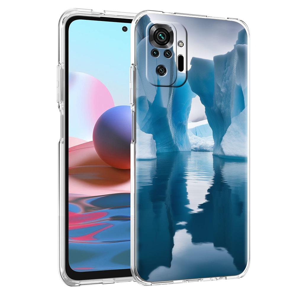 Phone Case For Xiaomi Redmi Note 15 14 5G 13 12 10 11 Pro Plus 4G 14C 13C 12C Soft TPU Cover Antarctica snow scenery