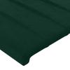 Vidaxl Bed Headboard, Dark Green, 90X5X78/88 Cm, Velvet