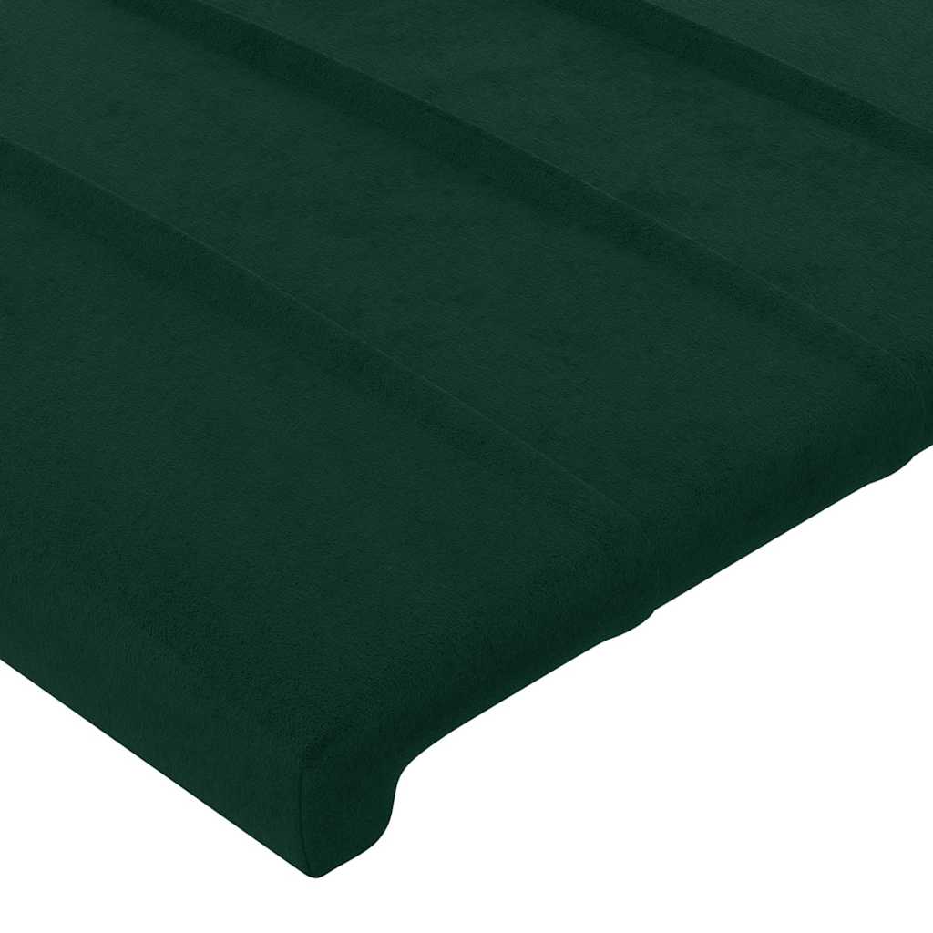 Vidaxl Bed Headboard, Dark Green, 90X5X78/88 Cm, Velvet