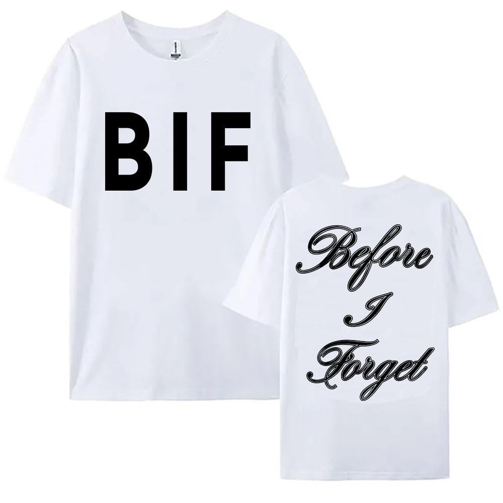 TKL Before I Forget Album Design Printed Unisex Tee THE KID LAROI Graphic Print Tshirt Summer Oneck Loose Women Tshirts Merch