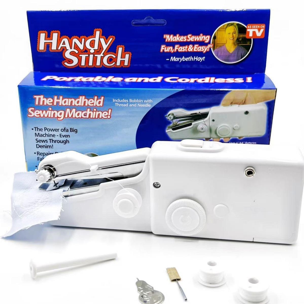 

Ручная швейная машина Беспроводная портативная мини-швейная машина Ручная электрическая швейная машина белый