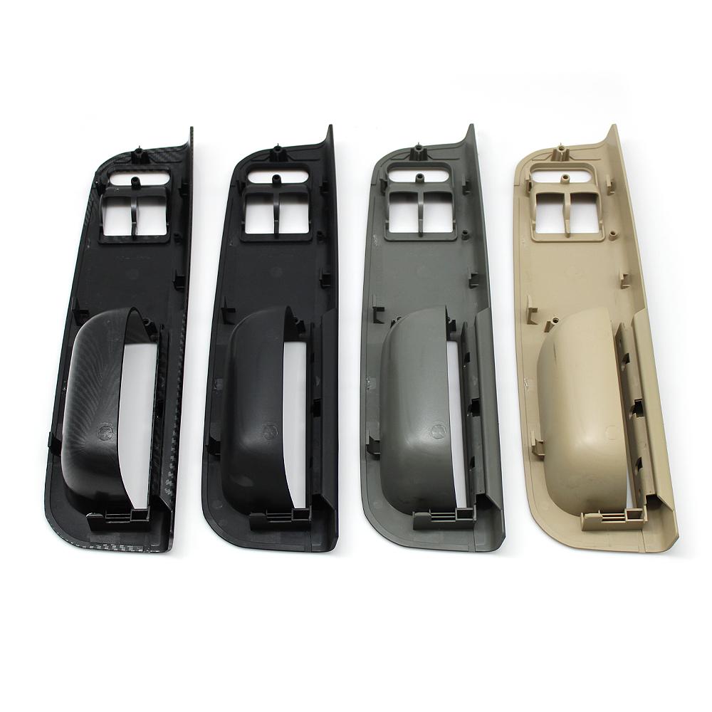 LHD RHD 2-doors Car Inside Front Door Window Switch Panel Trim Pull Grab Handle For Volkswagon VW Golf 4 MK4 Jetta Bora Passat