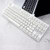 XDA Profile PBT Keycaps Japanese Characters 126PCS Milk White Minimalist Theme for Mechanical Keyboard Customizers
