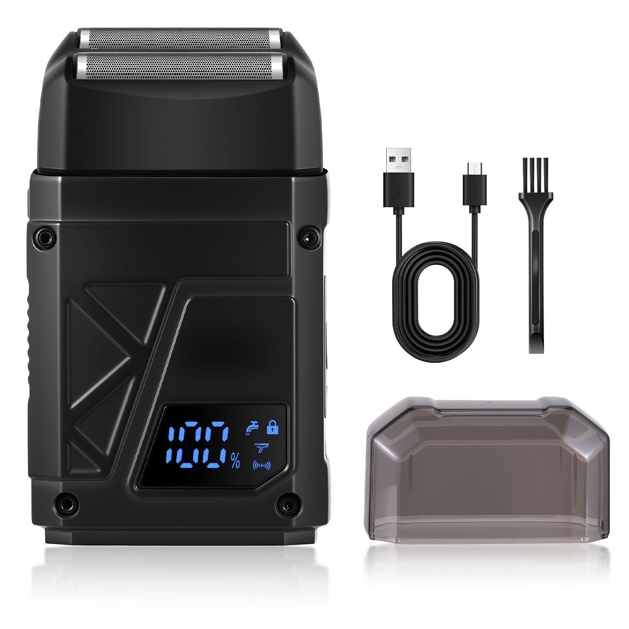 

Three-Blade Men s Electric Metal Shaver & Whitening Razor