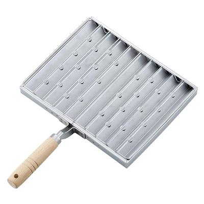 Shimomura Kikaku Aburiyaki Grill [Made In Japan] Gas Stove Only, Grilling Net, Indirect Heat, for Dried Fish, Vegetables, Mochi, Dried Squid, Snacks,