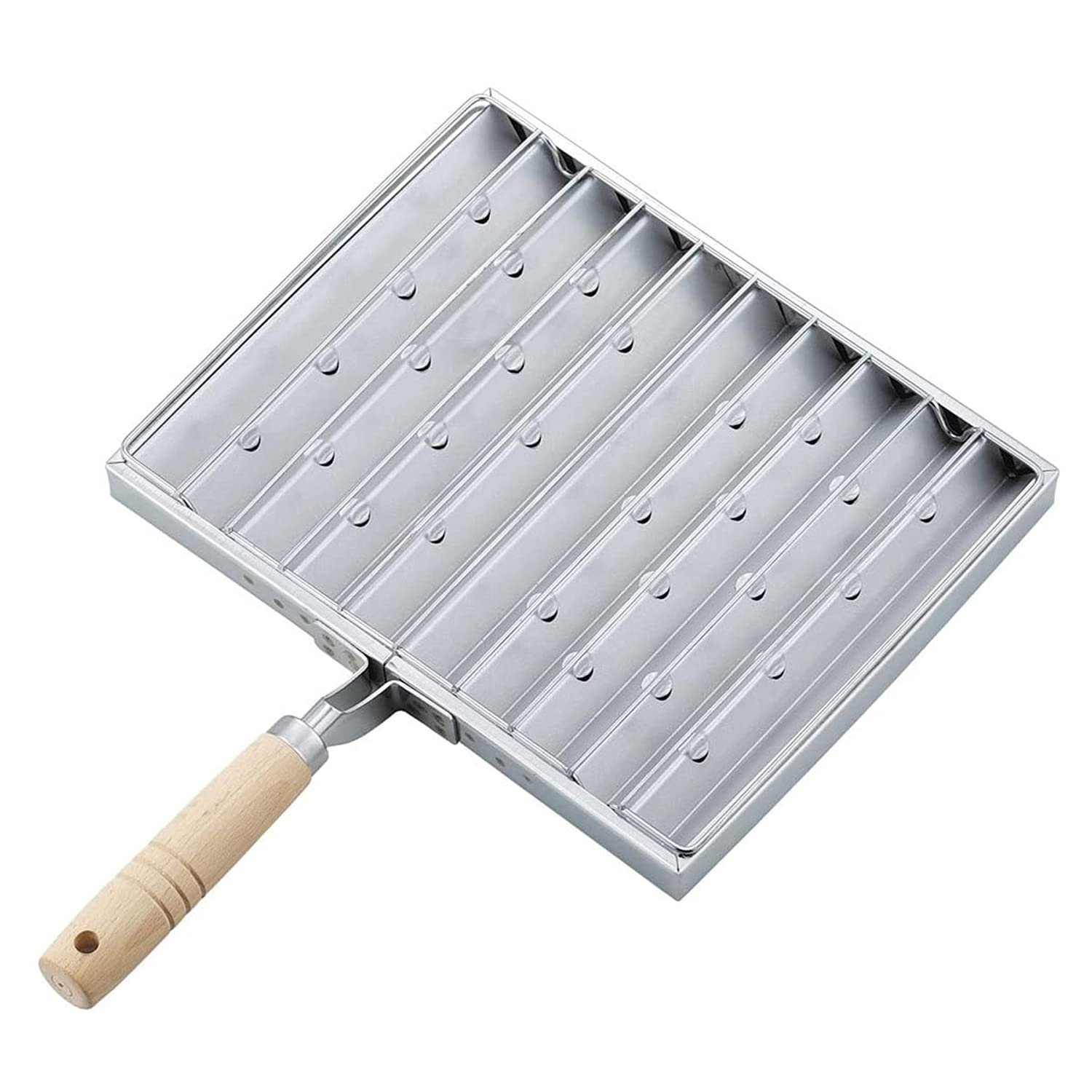 Shimomura Kikaku Aburiyaki Grill [Made in Japan] Gas stove only, grilling net, indirect heat, for dried fish, vegetables, mochi, dried squid, snacks,