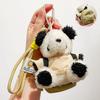 Panda Colorful Plush Backpack Keychain Cute Doll Pendant Perfect For Gifts