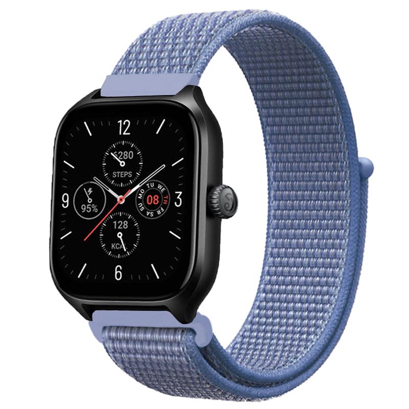 20mm 22mm Nylon Bandje voor Amazfit Balance 2 1/GTR 4 3 Pro 47mm/Bip 6 5 Sport Horlogeband Correa voor Amazfit Active 2/GTS 4 3 Riem